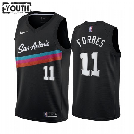 Dres San Antonio Spurs Bryn Forbes 11 2020-21 City Edition Swingman - Dječji